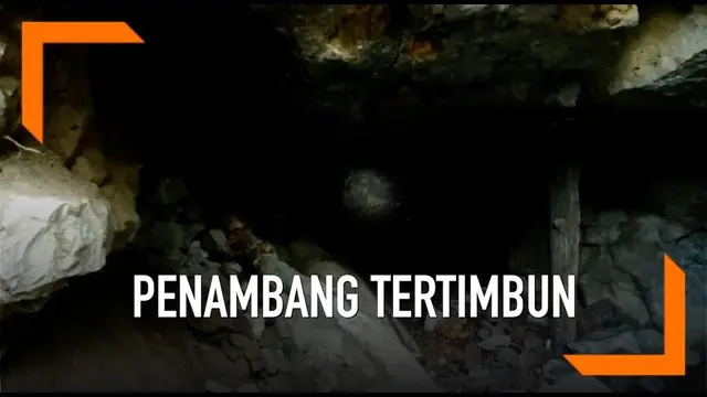 Tanah longsor menimbun puluhan penambang di Bolaang Mongondow, Sulawesi Utara. Satu diantanya dinyatakan tewas.