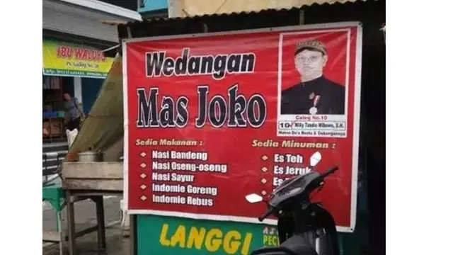 8 Potret Unik Spanduk Promosi Bak Jadi Caleg Ini Bikin Geleng Kepala