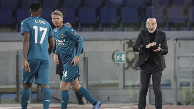 FOTO: Tundukkan AS Roma, AC Milan Tempel Ketat Inter Milan di Puncak Serie A