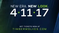Minnesota Timberwolves Luncurkan Logo Baru pada 11 April 