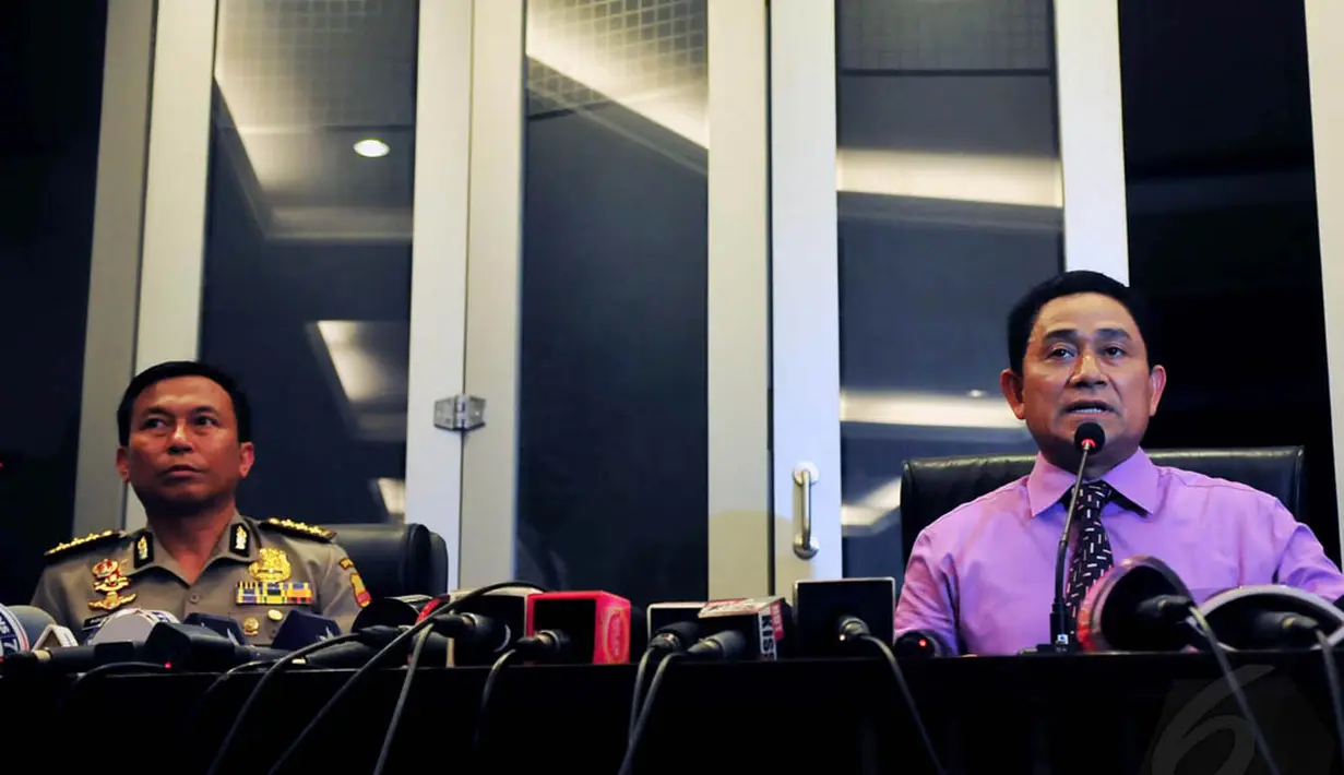 MA yang berprofesi sebagai tukang tusuk sate itu disangkakan melanggar UU Pornografi dengan Pasal Pornografi sesuai UU Nomor 44 Tahun 2008 dengan ancaman 12 Tahun Penjara, Jakarta, Rabu (29/10/2014). (Liputan6.com/Johan Tallo)