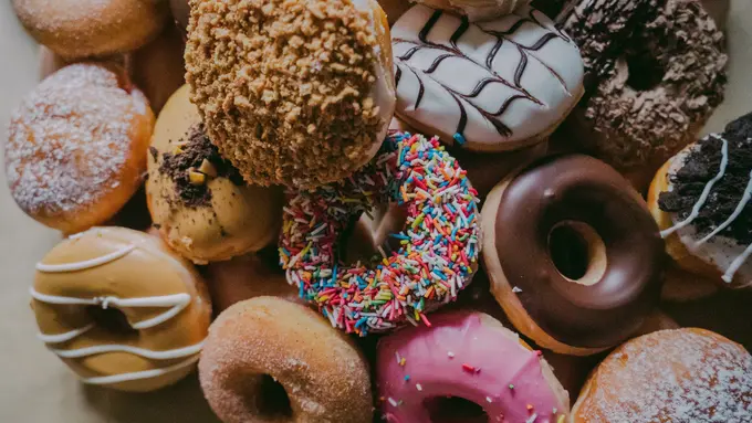 ilustrasi donat