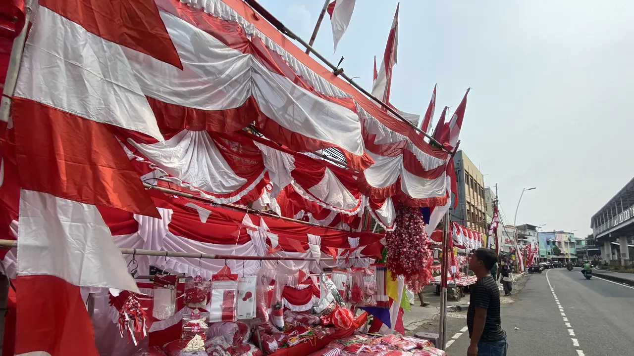 Harga Bendera Merah Putih Masih Stabil Jelang 17 Agustus 2026