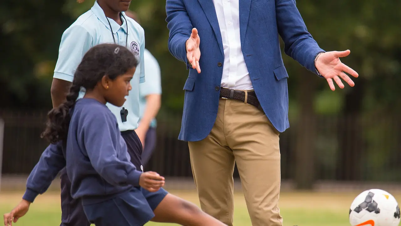 Pangeran William Jadi Penjaga Gawang