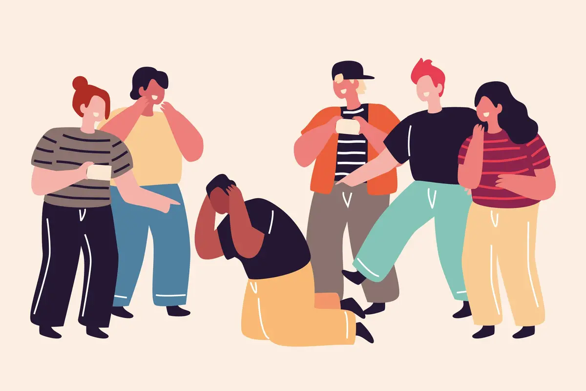 Ilustrasi bully, perundungan