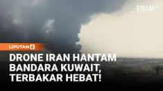Serangan drone yang diduga dilancarkan Iran menghantam Bandara Internasional Kuwait pada Rabu, memicu kebakaran hebat dan kepulan asap tebal yang terlihat dari kejauhan. Otoritas Kuwait menyatakan berhasil menembak jatuh beberapa drone, namun satu di...