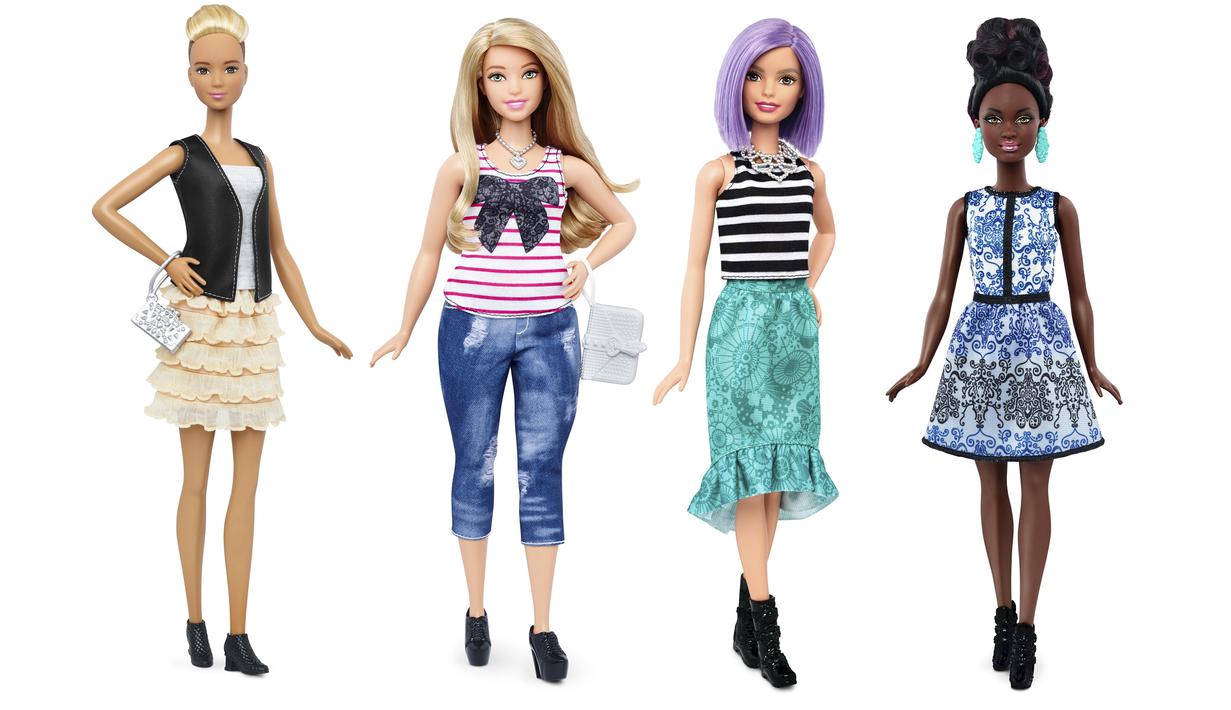 Ketika Boneka Barbie Dibuat Bertubuh Tinggi dan Montok di ...