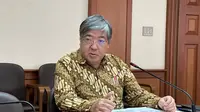 Duta Besar Jepang untuk Indonesia Masaki Yasushi dalam pernyatan pers, Jakarta, Jumat (21/6/2024). (Liputan6/Benedikta Miranti)