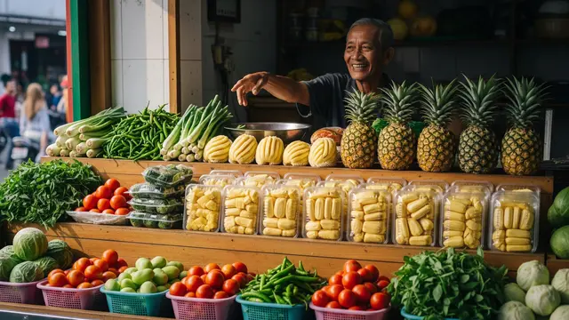 Ide Warung Sayur untuk Pensiunan Usia 60+