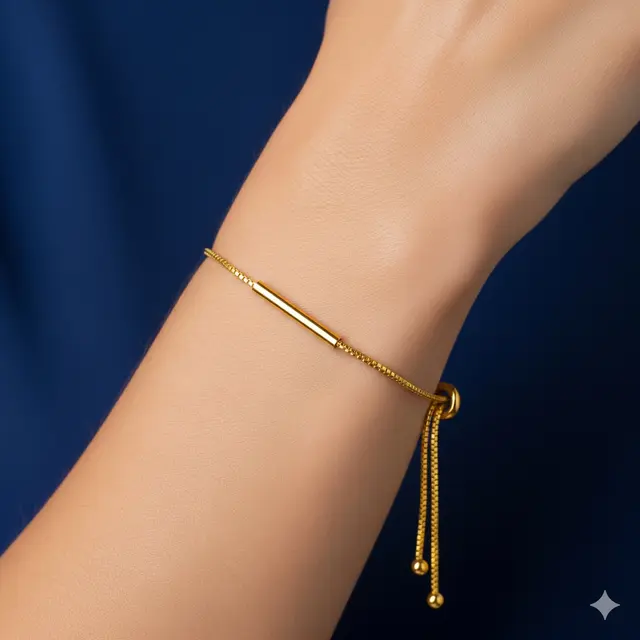 Model Gelang Serut Emas 24 Karat Elegan. (via Gemini)