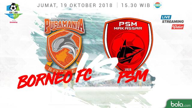 Pusamania Borneo FC Vs PSM Makassar