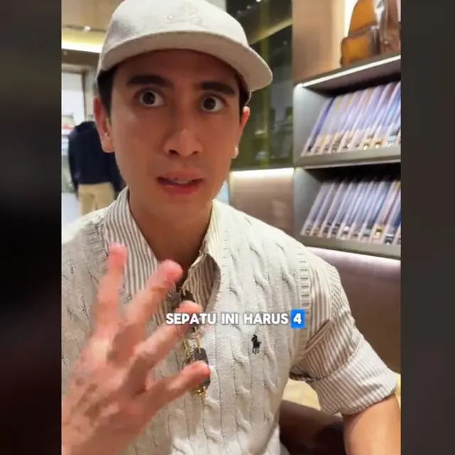 Verrell Bramasta Beli Sepatu Rp50 Juta untuk Pelantikan Jadi Anggota Dewan Jadi Sorotan Warganet.