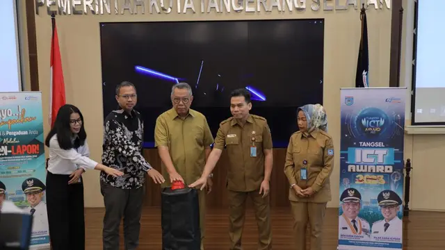 Wali Kota Benyamin Launching Tangsel ICT Award 2023