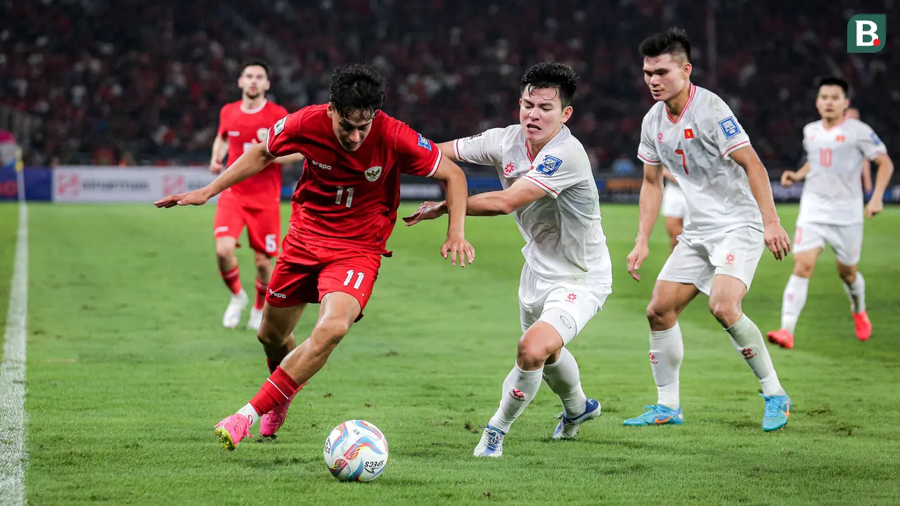 Timnas Indonesia vs Vietnam: Grup F Kualifikasi Piala Dunia 2026 Zona Asia