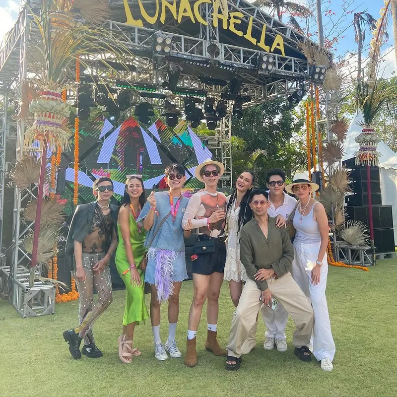 LUNACHELLA 4.0, pesta ultah Luna Maya ala Coachella (Foto: instagram mulanisanjay)