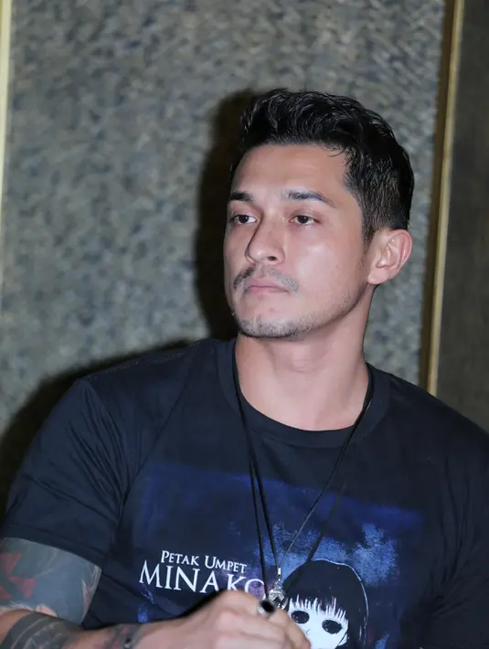 Belum lama ini, mantan kekasih Arumi Bachsin itu terlibat dalam film Petak Umpet Minako. Pengalaman mistis dirasakan oleh Miller saat bermain dalam film yang akan ditayangkan 7 September mendatang. (Adrian Putra/Bintang.com)