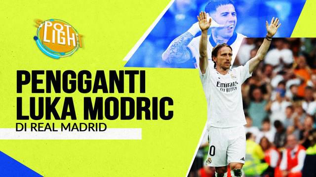Berita video spotlight kali ini membahas tentang empat nama calon pengganti Luka Modric yang layak dipertimbangkan Real Madrid.