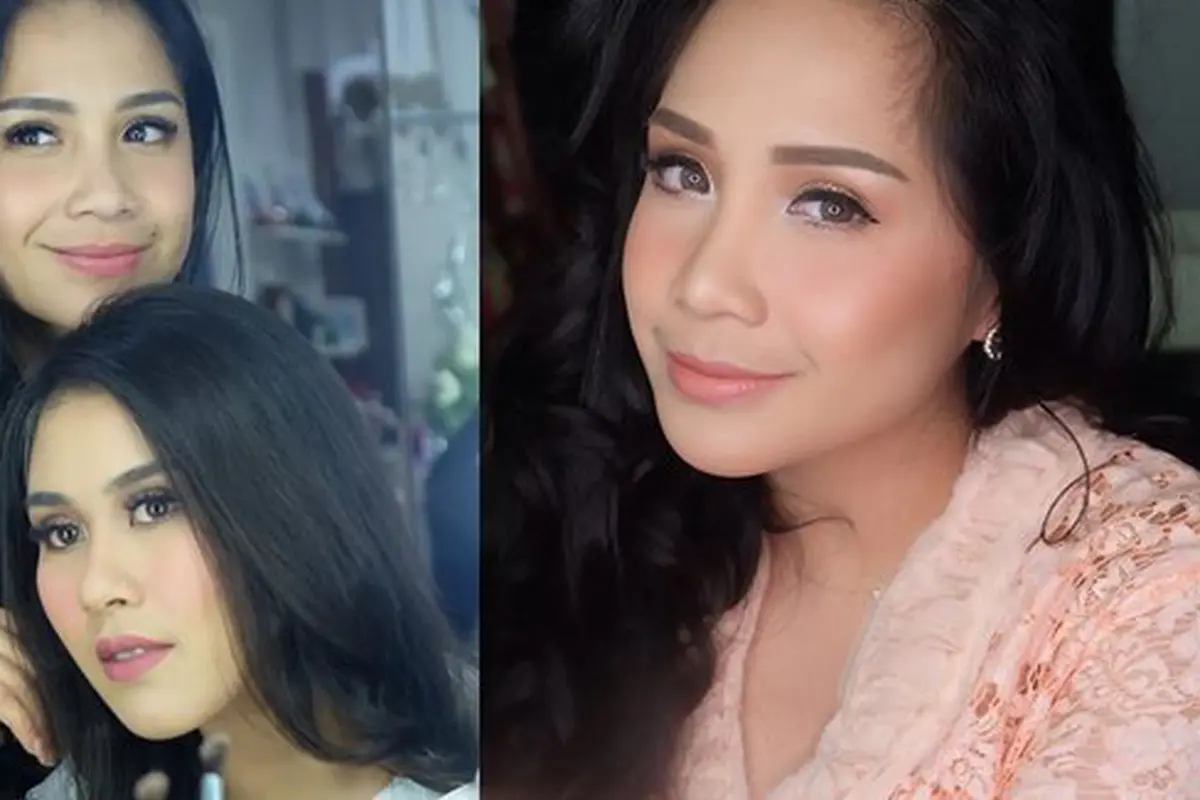 Gigi merias adik iparnya/copyright: instagram/shahnazs/raffinagita1717