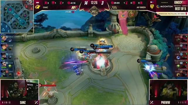 Hasil M5 World Championship 2023: Onic Esports Lolos ke Grand Final Usai Kalahkan AP Bren dalam Laga Sengit!