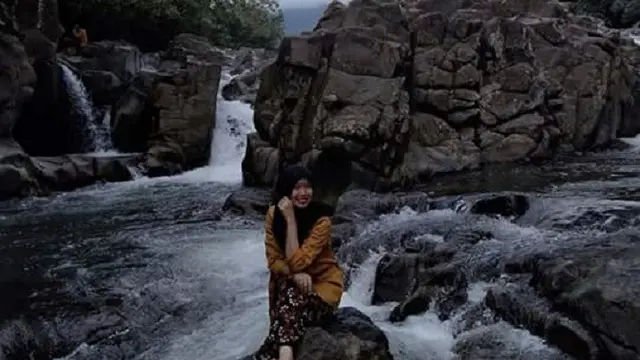 Yuk hilangkan stres di wisata alam celebes canyon di Kabupaten Barru, Sulsel (Liputan6.com Eka Hakim)