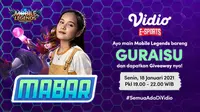 Main bareng Mobile Legends bersama Grace eks JKT48, Senin (18/1/2021) pukul 19.00 WIB dapat disaksikan melalui platform Vidio, laman Bola.com, dan Bola.net.