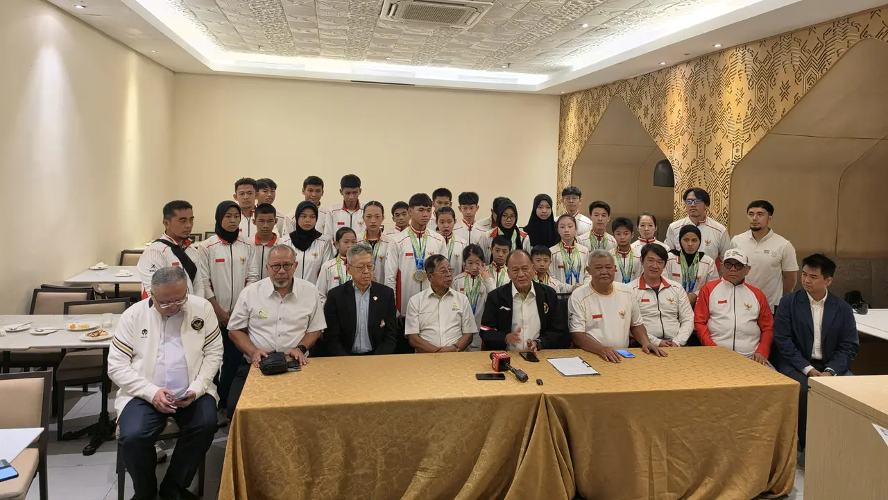 Syukuran Atlet Wushu Indonesia Meraih 27 medali di Kejuaraan Dunia Wushu Junior 2026
