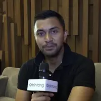 Anjasmara menjadi salah satu tamu di acara tiga generasi edisi ulang tahun Bintang.com