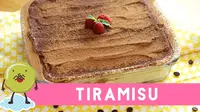 Bingung ingin menyajikan menu dessert apa saat kencan dengan si dia? Resep tiramisu yang satu ini bisa menjadi inspirasi Anda. (Foto: Kokiku Tv)