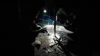 Seorang pemuda di Kebumen tewas tersengat listrik di lapangan voli. (Foto: Liputan6.com/Humas Polres Kebumen)
