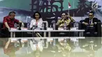 Anggota Komisi III DPR, Trimedya Pandjaitan, Ketua Pansel KPK Yenti Garnasih, Ketua KPK Jilid II Antasari Azhar dan Pakar Pidana Univ. Pelita Harapan Jamin Ginting menjadi pembicara diskusi Dialektika Demokrasi di Kompleks Parlemen MPR/DPR-DPD, Jakarta, Kamis (18/7/2019). (Liputan6.com/Johan Tallo)