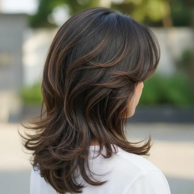 9 Model Rambut Panjang Lurus Belah Tengah Kekinian