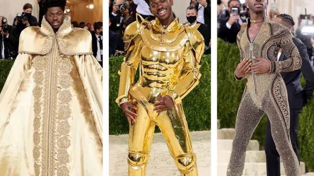 9 Seleb Berbusana Super Unik di Met Gala 2021, Kim Kardashian Tampil ‘Tanpa Wajah’