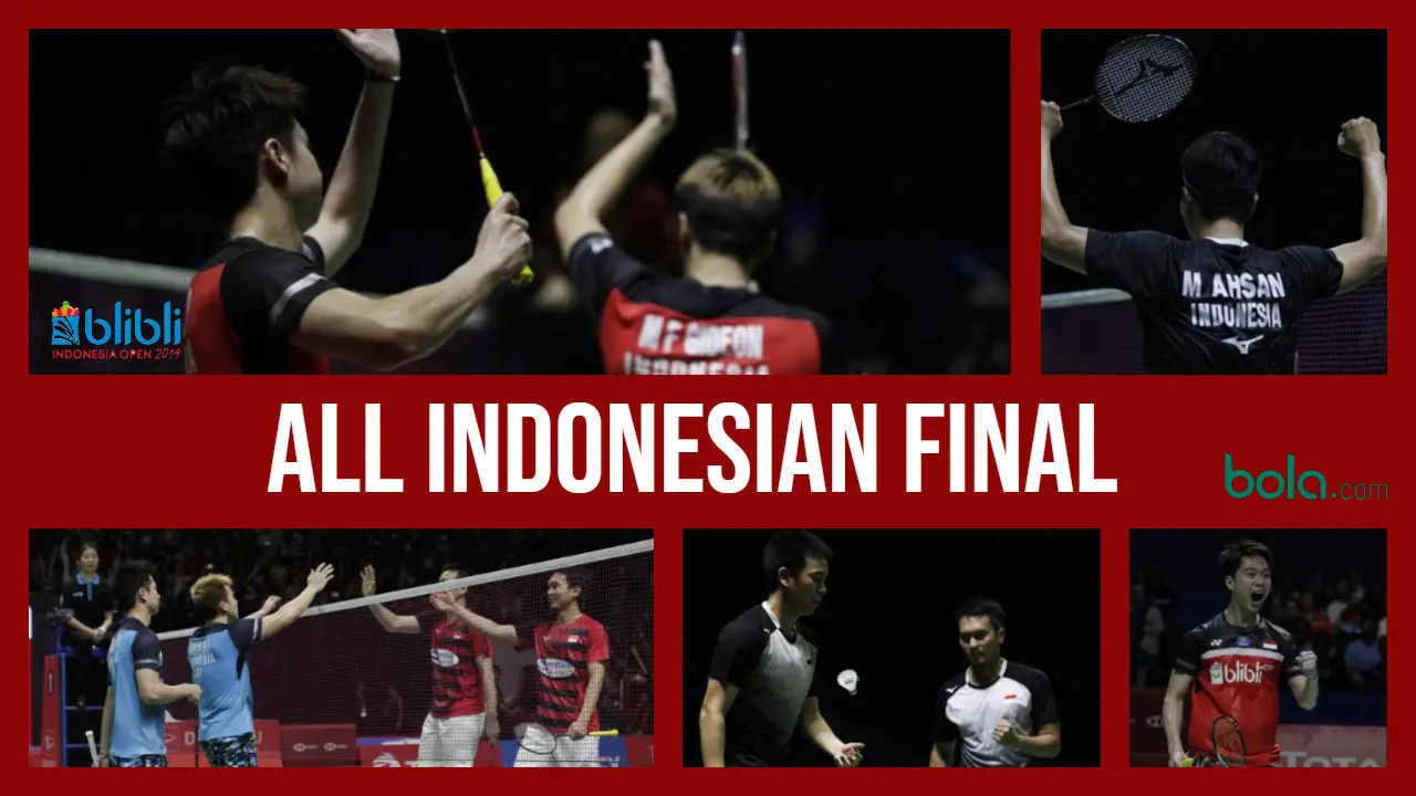 Final Indonesia Open 2019 Ganda Putra