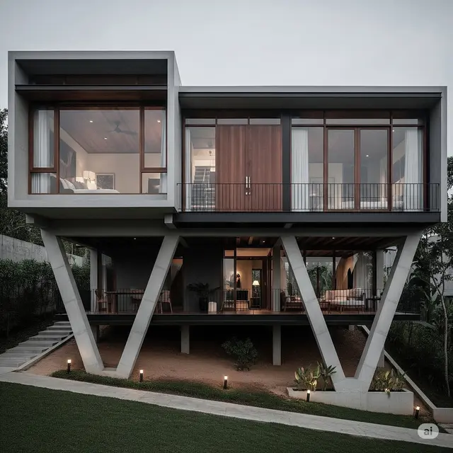 Model Rumah Sederhana Keren. Foto: Gemini
