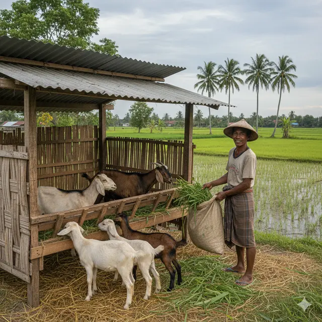 Ternak modal kecil (Foto: Gemini AI)