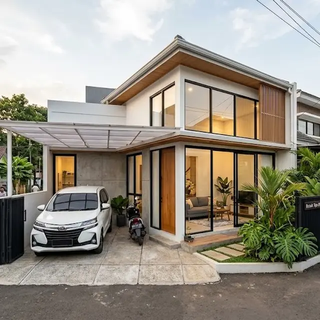 9 Desain Rumah Tipe 50 yang Terlihat Luas dan Modern, Nyaman untuk Keluarga