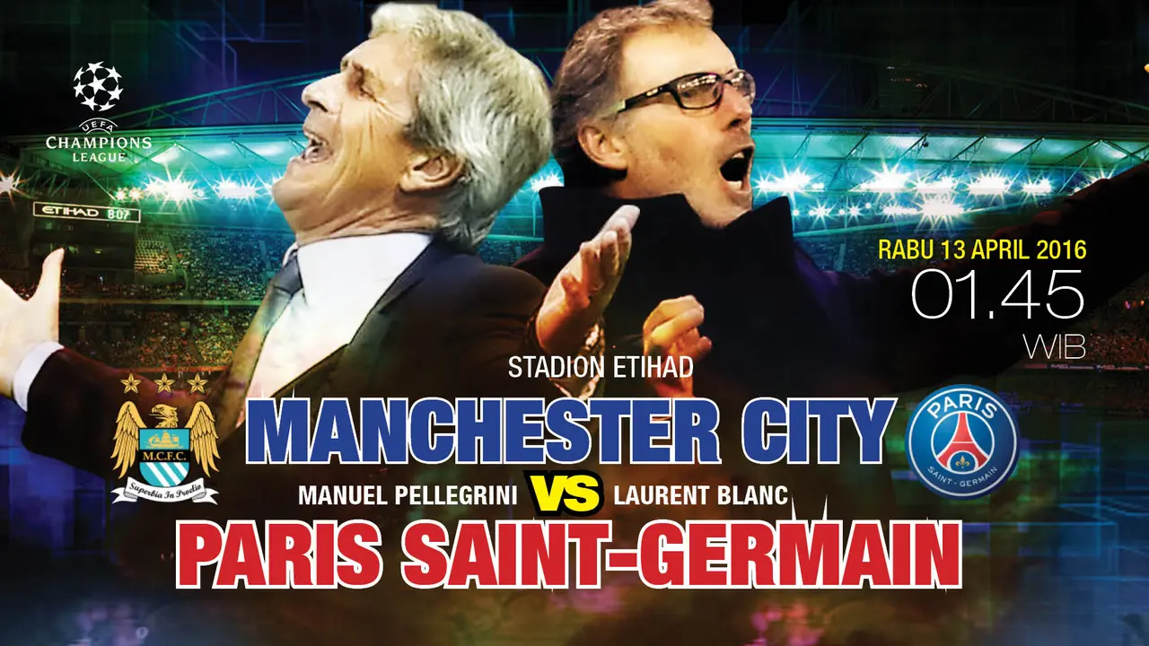 Manchester City vs PSG 