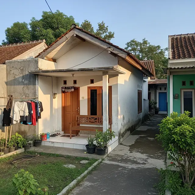 9 Inspirasi Rumah 6x8 2 Kamar di Lahan Sempit Kampung, Desain Minimalis Hemat Biaya