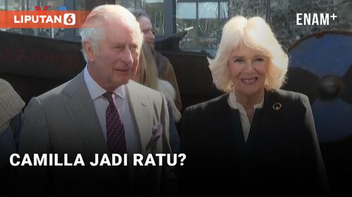 VIDEO: Charles Sah Jadi Raja, Camilla Bowles Disebut Sebagai Ratu?