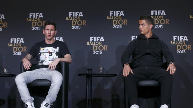 Lionel Messi dan Cristano Ronaldo.