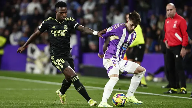 Real Valladolid vs Real Madrid di Liga Spanyol