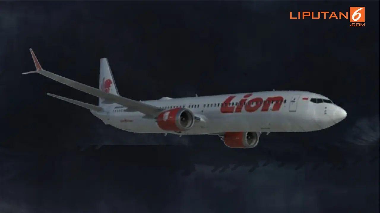 Banner Pesawat Lion Air Jatuh