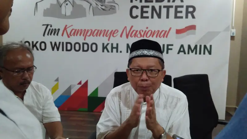 Wakil Ketua Tim Kampanye Nasional (TKN) Jokowi - KH Ma'ruf Amin, Arsul Sani