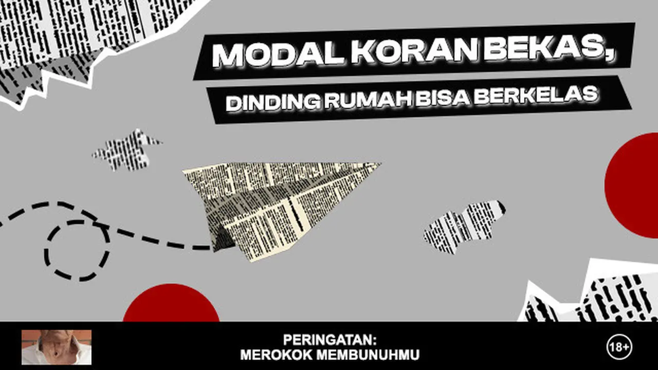 Gali Kreativitas Lewat Kerajinan dari Koran Bekas