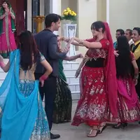 Shaheer Sheikh goyang ala India di 'Cinta di Langit Taj Mahal'. Foto: Instagram