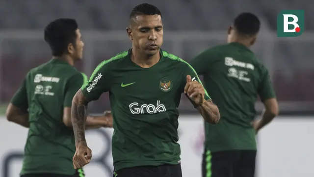 Latihan Timnas Indonesia