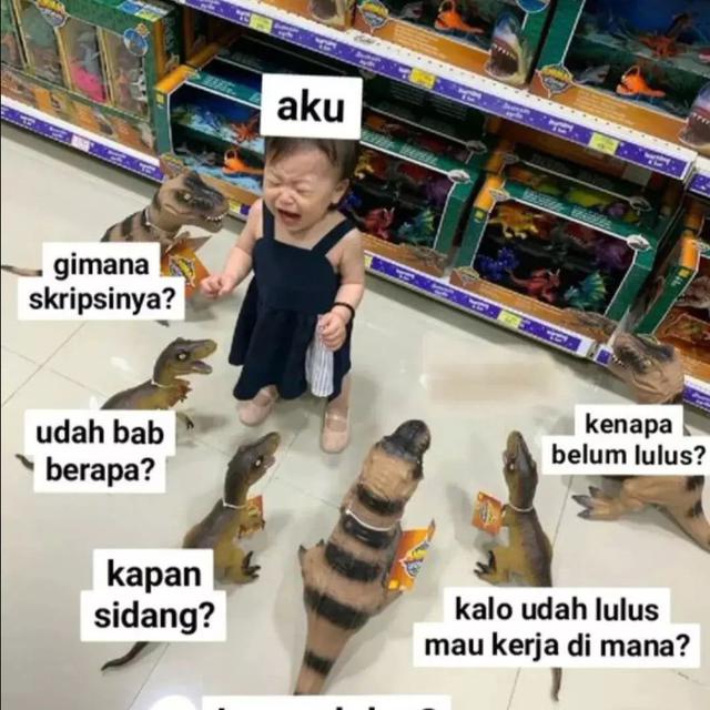 6 Meme Kondisi Mahasiswa Sedang Skripsi Ini Bikin Senyum Tipis
