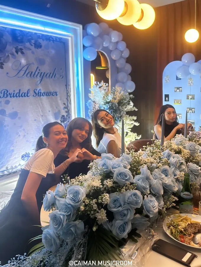 Gaya Kompak Yuki Kato, Alyssa Daguise, hingga Putri Puan Maharani Beri Kejutan Bridal Shower untuk Aaliyah Massaid