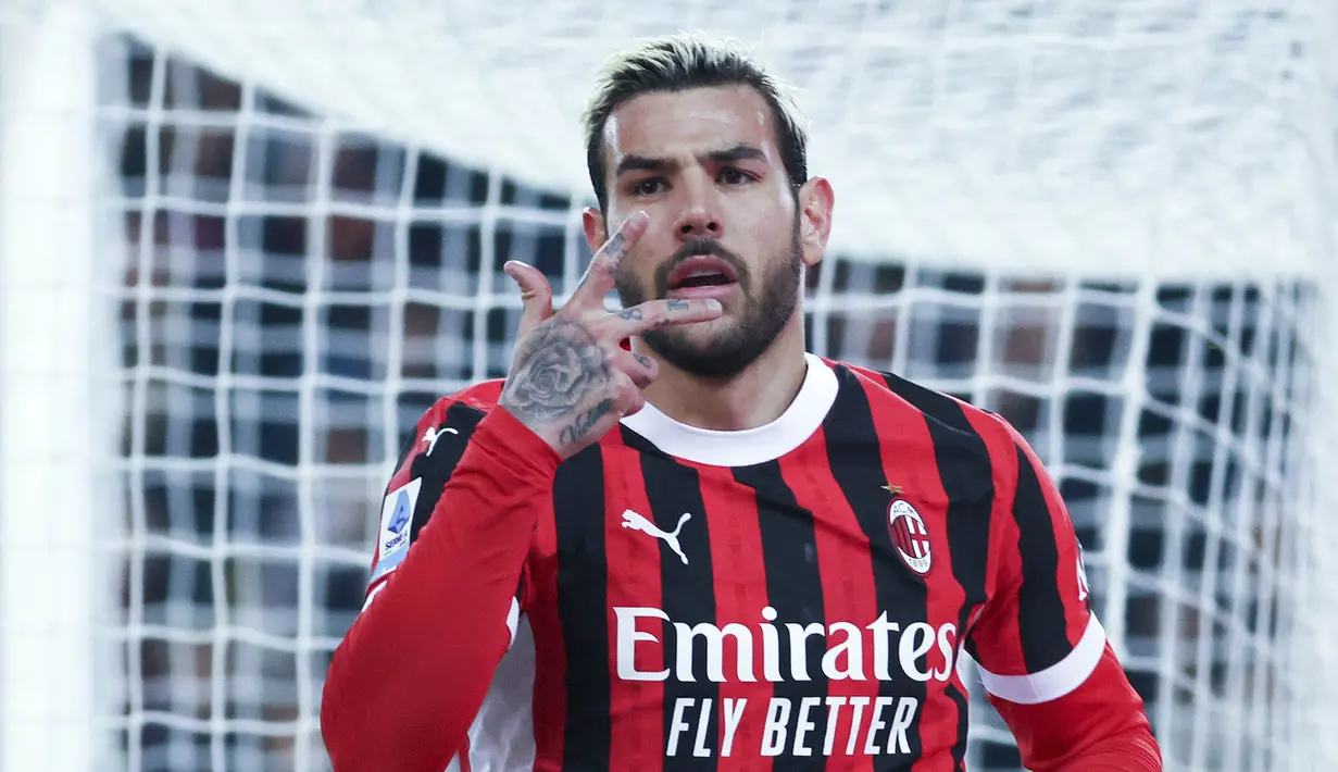 Hasil ini mengembalikan Milan ke jalur kemenangan. Sebelumnya Rossoneri gagal menang di dua laga terakhir. (Andrea Bressanutti/LaPresse via AP)