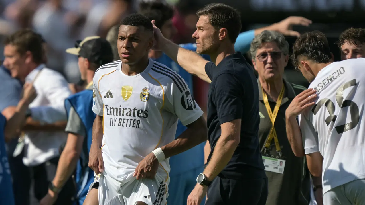 Kylian Mbappe dan Xabi Alonso